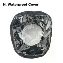 (H Waterdichte hoes) Geldt voor tanktasbagage voor KAWASAKI NINJA 650R 1000 Versys 650 ZX6R ZX10R ZX14R