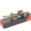 (Red Black)con Universal Motorcycle Adjustable Steering Stabilize Damper Safety Control Bracket Mounting 3