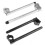 (50mm Silver)Motorcycle Handlebars 22mm Handlebar Clip-ons Fork Handle Bars Clip Ons For Universal Cafe 1