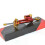 (Red Gold)con Motorcycle Adjustable Steering Stabilize Damper Safety Control Bracket Mounting Kit FOR 1