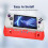 For Ally Handheld Game Console All-Inclusive Silicone Protective Case Handheld Anti-Drop Protective Case,Red 5