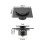 Square Shower Floor Drain, Shower Floor Drain Kit, Sink Stopper with Pop-Up Function, Odor-Proof Shower Drain 5