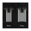 Square Shower Floor Drain, Shower Floor Drain Kit, Sink Stopper with Pop-Up Function, Odor-Proof Shower Drain 3
