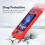For Ally Handheld Game Console All-Inclusive Silicone Protective Case Handheld Anti-Drop Protective Case,Red 4