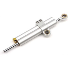 (Zilver-c) Motorfiets stuurdemper stabilisator voor BMW Motorrad S 1000 R, instelbare Safe Control besturing