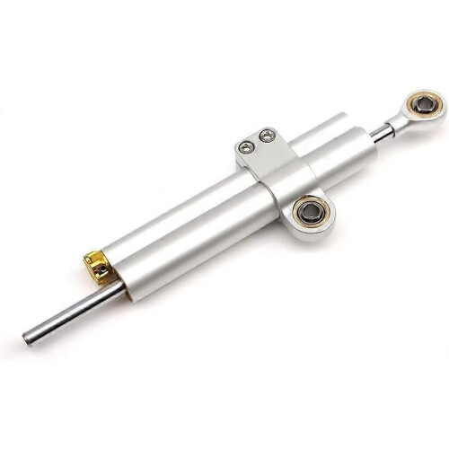 (Silver-c)Motorcycle Steering Damper Stabilizer for BMW Motorrad S 1000 R, Adjustable Safe Control Steering