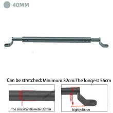 ((hoog 40mm)Titanium)FSW voor Yamaha Smax155 Smax 155 Motorfietsaccessoires CNC-dwarsstangstuurdemper
