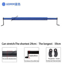 ((hoog 60 mm)Blauw)Voor Yamaha Nmax155 Nmax125 N-max 2015-2019 Motorfiets Scooter Multifunctionele Dwarsbalk