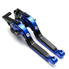 (Blauwzwarte tint) Geschikt voor Suzuki Hayabusa/gsxr1300 2008-2017 Gemodificeerde inklapbare rem en