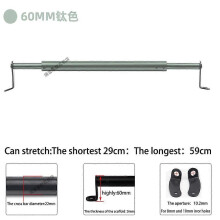 ((hoog 60mm)Titanium)Voor Yamaha Smax155 Smax 155 Motorfietsaccessoires CNC Dwarsstang Stuurdemper