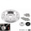 (black)Grant APC Steering Wheel Hub Adapter 0.5" Spacer Black/Silver 2