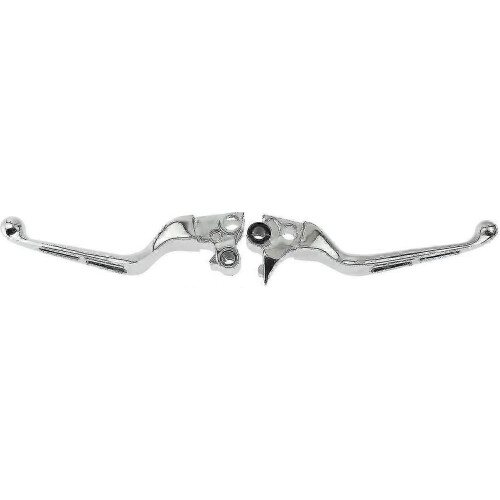 (Chrome)Chrome Harley 1996-2003 Brake Clutch Levers Dyna Softail 2