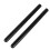 (Black)1 Pair Motorcycle CNC Aluminium Universal 22MM Vortex Clip On Ons Clipon Replacement Handle Bar 2