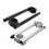 (50mm Black)Motorcycle Handlebars 22mm Handlebar Clip-ons Fork Handle Bars Clip Ons For Universal Cafe 3