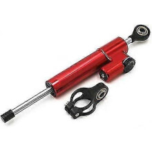 (Demper Rood) Kawasaki Z900 Stuurdemper Stabilisator Kit Geschikt Voor Kawasaki Z900 2017 2018 2019