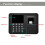 Time Attendance Machine 2.8inch TFT LCD Display Screen Fingerprint Attendance Machine for Office School 3