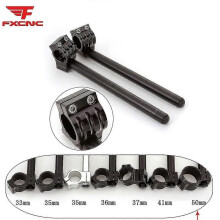 (Black 48mm)For Yamaha Yzf R3 2015-2018 Yzf R25 2013-2018 R1 R6 Cnc Motorcycle Handlebar Clip On Ons
