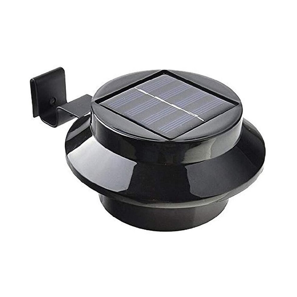 (Sink lamp black shell/right white light) Guardrail LED solar lamp sink lamp outdoor rainproof wall lamp-image-OPC-PJ69B95-NEW