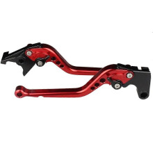 (Rosso lungo)Fr BMW S1000R (con e senza CC) 2015-19 18 3D CNC Einstellbare Motorrad Bremse Kupplung