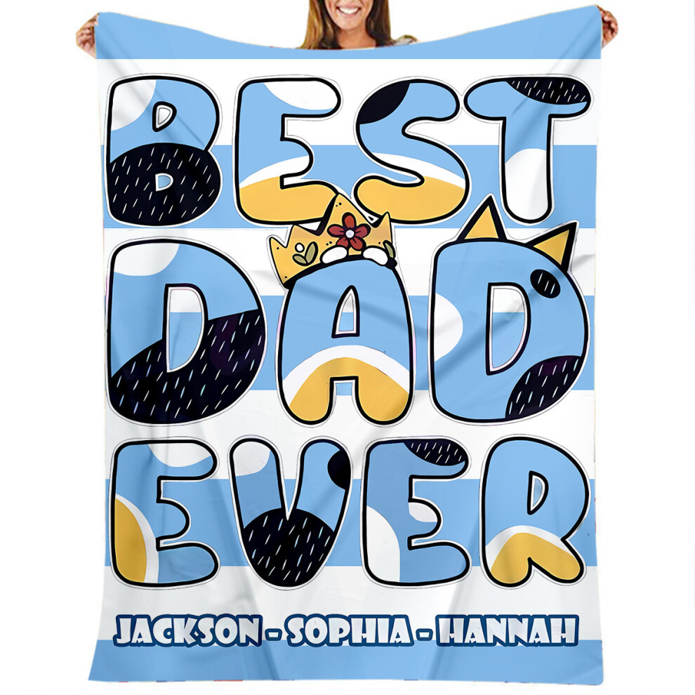 (12, M(127x153cm)) Winter flannel blanket cartoon blueie series blanket-image-OPC-PJ69DV7-NEW