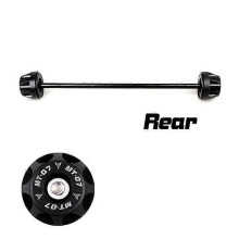 (MT-07 Rear)Rear Front Axle Fork Crash Slider For YAMAHA MT-07 FZ-07 2014-2021 MT07 FZ07 MT09/SP FZ09