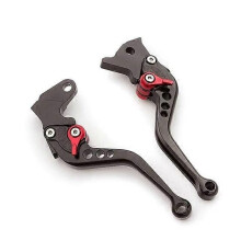 (Corto nero)Fr BMW R1200RT/SE 2010-2013 3D CNC Einstellbare Motorrad Bremse Kupplung Hebel Motorrad
