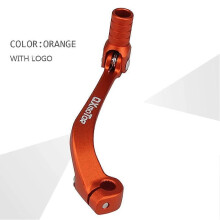 (Orange) Fällbar CNC-växelspak i aluminium Växelspak för CRF110 CRF 110 2013 2021 ATV Dirt