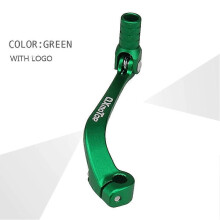 (Grön) Fällbar CNC-växelspak i aluminium Växelspak för CRF110 CRF 110 2013 2021 ATV Dirt