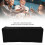 Table Cover Rectangular Wrinkle Resistant Washable Universal Black Stretch Tablecloth for Wedding Party ExhibitionBlack 6FT(183x76x76cm) 4
