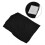 Table Cover Rectangular Wrinkle Resistant Washable Universal Black Stretch Tablecloth for Wedding Party ExhibitionBlack 6FT(183x76x76cm) 1