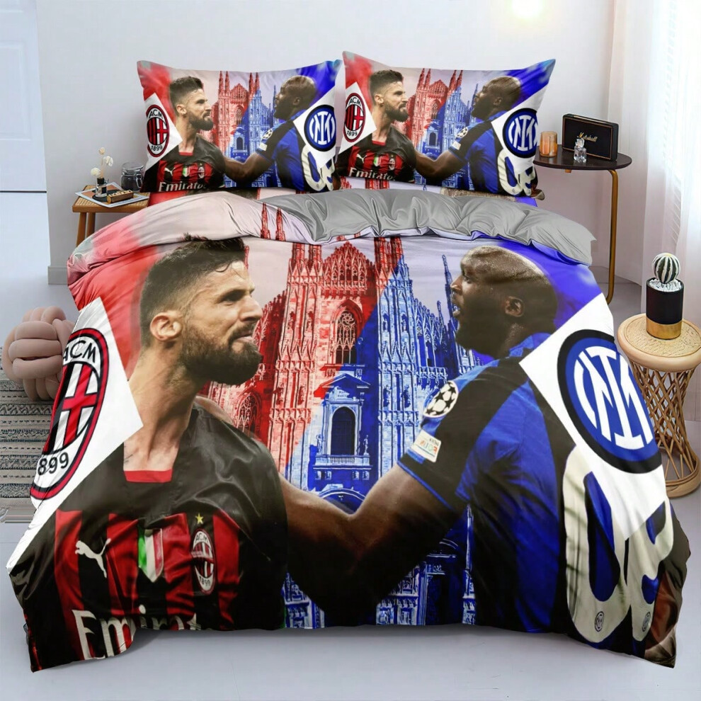 (CQ1, 220*240 three-piece set) World Cup star bedding three-piece set-image-OPC-PJ69NNB-NEW