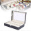 Wooden Scratch-Proof Transparent Display Case Watch Box 12 Slots 2