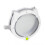 Cat Flap Door Magnetic 4 Locking Modes Safe Plastic Automatic Cat Door for Interior Exterior Doors White 2