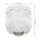 Rice Dispenser Box Container 6 Compartments Rotating Large Capacity for Home Kitchen White 6.5kg / 14.33lb 4