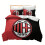(BP11707, EU King 240x220cm) Team logo series three-piece bedding set 4