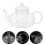 Heat-resistant Glass Teapot with Infuser for Home 2