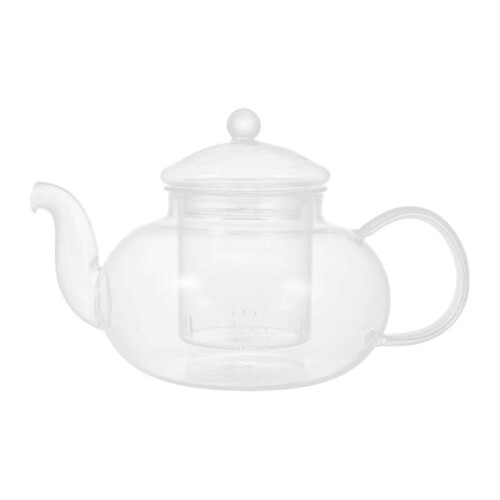 Heat-resistant Glass Teapot with Infuser for Home