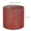9m Red Electroplating Rhinestone Ribbon Mesh, 24 Rows, 12cm Wide 1