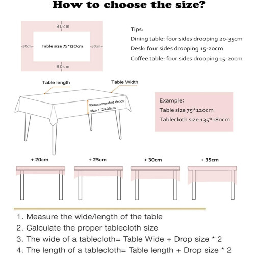 Tablecloth Washable Oilcloth, Wipeable PVC Plastic Rectangular Garden Tablecloth (140x160cm, Shiny Marble) 2