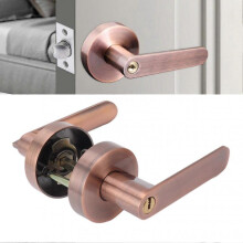 Passage Door Lever Set Aluminum Alloy Simple Modern Door Entry Lever Lock for Hallway Closet