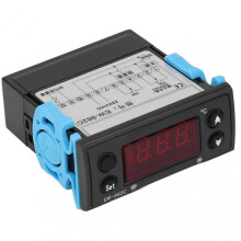 Temperature Controller Defrosting Cooling Thermostat Digital Display AC 220V for Cooler
