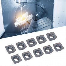 10Pcs Coated Carbide Inserts Turning Inserts CNC Clamping Blades for Milling Machine