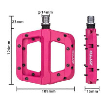 MTB Bike Pedals Non-Slip Mountain Bike Pedals Platform Bicycle Flat Pedals 9/16 Inch