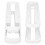 Rolling Egg Dispenser 2 Tier Space Saving Automatic Roll Down Egg Holder for Refrigerator Countertop White 1