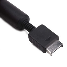 AV-Komponenten-Kabel Kupfer Schwarz 1,8 m PS2/PS3