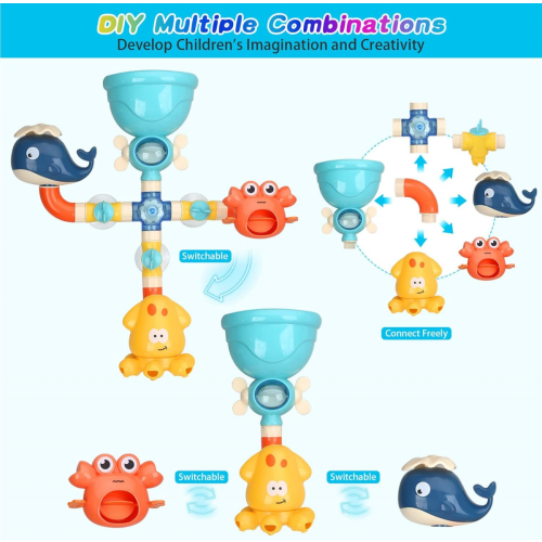 Παιχνίδια Μπάνιου, Παιχνίδια Μπάνιου με Σωλήνες, Εκπαιδευτικά Παιχνίδια, Κατ 2