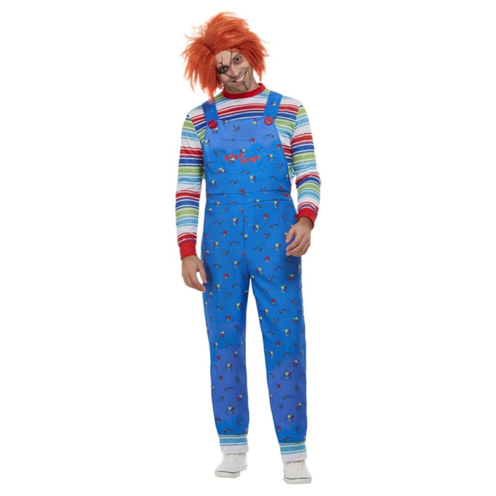 Chucky Men's Blue (L, ) Costume Set