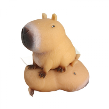 Brinquedo de Capivara elástico, Brinquedo de descompressão de Capivara, Brinquedo de descompressão Fidget, Brinquedo de apertar CAPIVARA