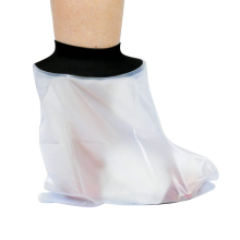 Waterproof Cast Cover Leg for Adult Ankle Shower Bath Watertight Foot Protector Wounds for Swimming