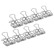 80 Stück Binder Clips 19 mm starke Klemmkraft Silber
